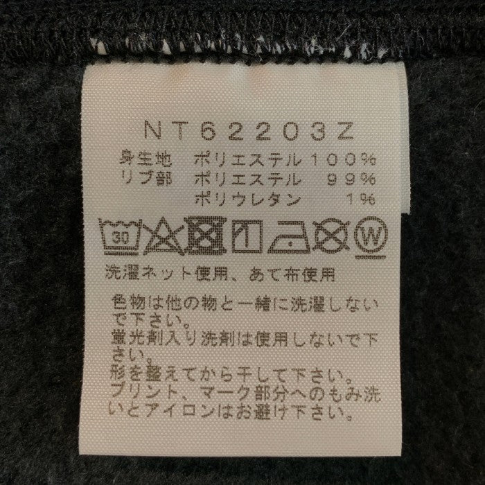 THE NORTH FACE ノースフェイス ブラッシュドフーディ プルオーバーパーカー ブラック NT62203Z Size XL 福生店