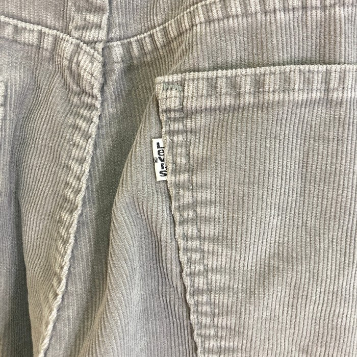 LEVI’S リーバイス 70’s 白タブ 42TALON USA製 コーデュロイ パンツ グレー size- 瑞穂店