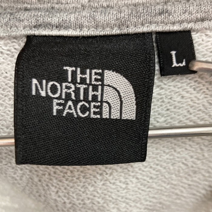 THE NORTH FACE ノースフェイス NT12333 Square Logo Hoodie スクエアロゴフーディ グレー sizeL 瑞穂店