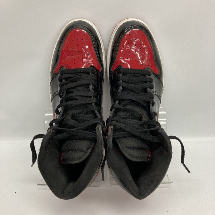 NIKE ナイキ 555088-063 AIR JORDAN 1 RETRO HIGH OG エアジョーダン1 “Patent Bred” パテントブレッド size29cm 瑞穂店