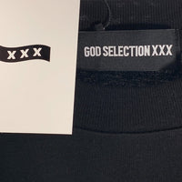 GOD SELECTION XXX ゴッドセレクショントリプルエックス 23AW プリント Tシャツ ブラック GX-A23-ST-02 Size L 福生店