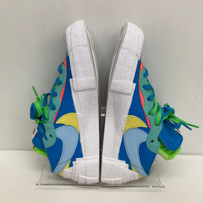 NIKE×KAWS×sacai ナイキ×カウズ×サカイ BLAZER LOW ブレーザーロー スニーカー DM7901-400 ネプチューンブルー  size27.5cm 瑞穂店