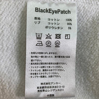 THE BLACK EYE PATCH ブラックアイパッチ 刺繍 ロゴパーカー ライトグレー sizeXL 瑞穂店