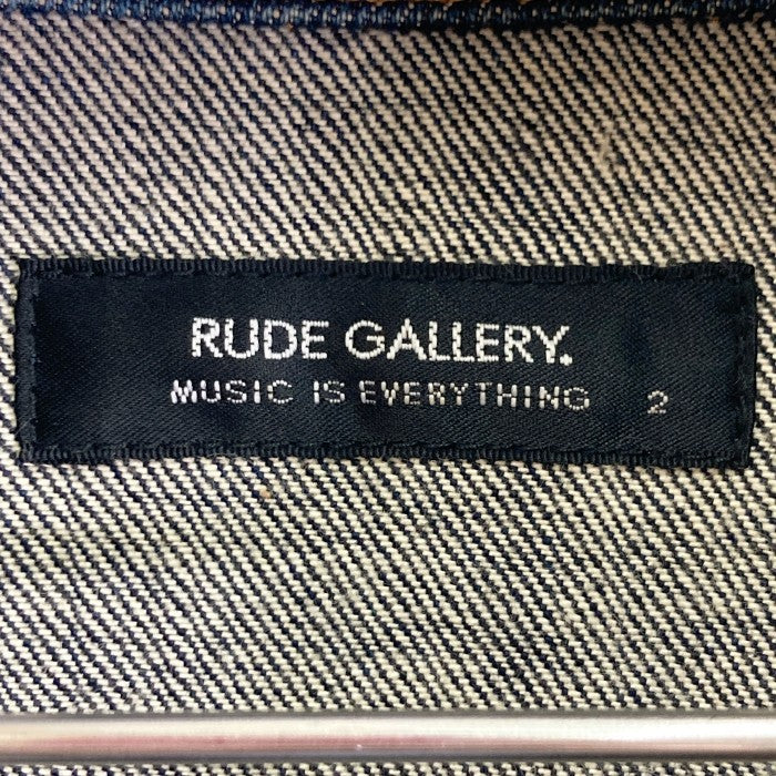 RUDE GALLERY ルードギャラリー Gジャン デニムジャケット インディゴ size2 瑞穂店