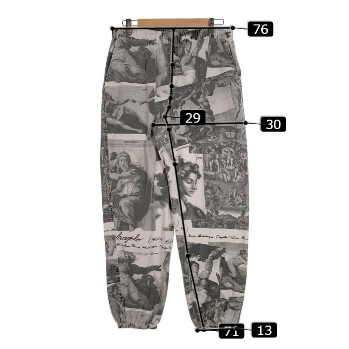 SUPREME シュプリーム 17AW Michelangelo Pant ミケランジェロ パンツ イージー ブラック Size M 福生店