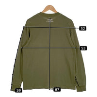 AAPE BY A BATHING APE エーエイプ ロングスリーブTシャツ プリント オリーブ Size XL 福生店