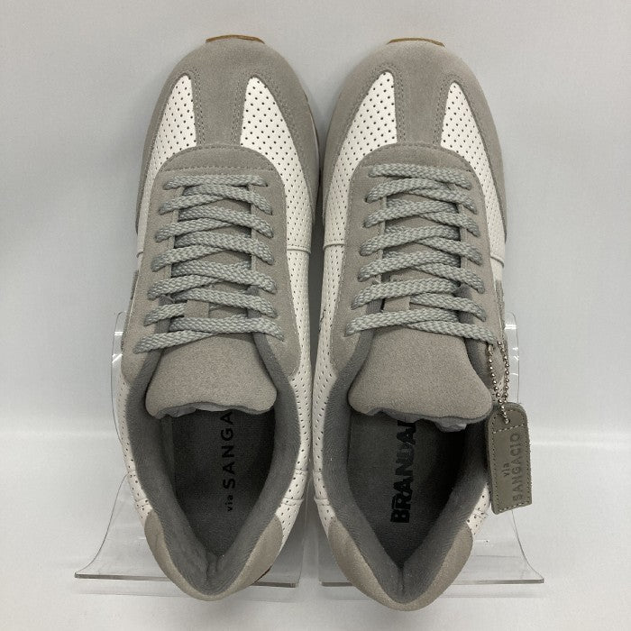 VIA SANGACIO × BRANDALISED サンガチオ×ブランダライズド  バンクシー グラフィティ インスパイア にゅ～ず グレー size27.5cm 瑞穂店