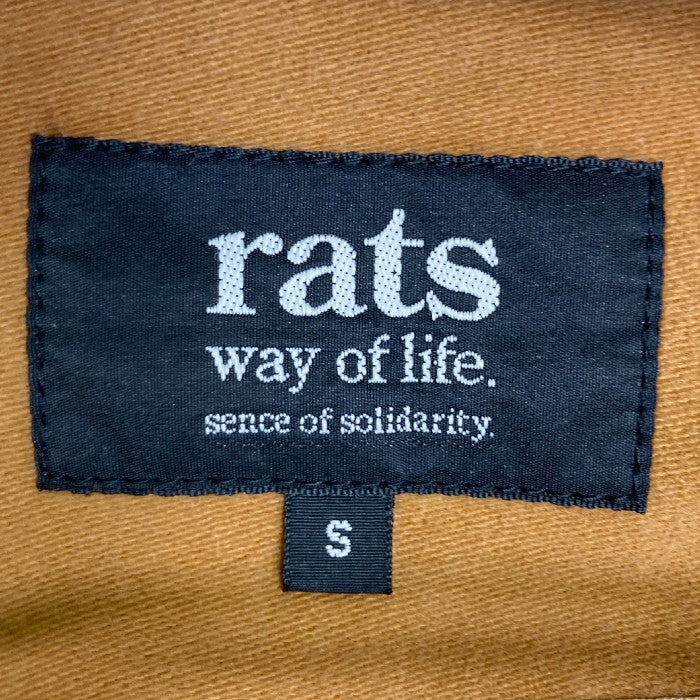 RATS ラッツ 11RJ-0904 WESTERN BLOUSON モールスキン ジャケット ブラウン sizeS 瑞穂店