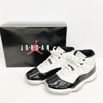 NIKE ナイキ AIR JORDAN 11 RETRO CONCORD エアジョーダン11レトロ コンコルド 378037-100 ホワイトブラック size27.5cm 瑞穂店