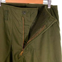 U.S.NAVY 米軍 A-2 DECK TROUSERS デッキトラウザー パンツ オリーブ 8415-01-013-4835 79年会計 Size M 福生店