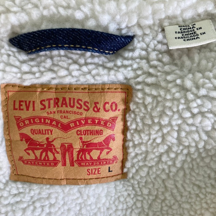 Levi’s リーバイス ボアトラッカージャケット PC9-16365-0075 Gジャン ネイビー sizeL 瑞穂店