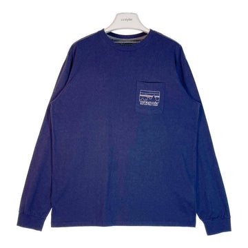 PATAGONIA パタゴニア ポケット ロンT 37594 ネイビー sizeM 瑞穂店