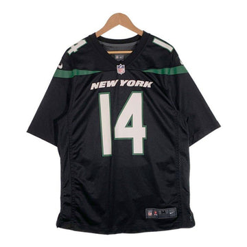 NIKE ナイキ NFL NEW YORK JETS DARNOLD 14 フットボールシャツ ブラック Size M 福生店