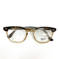 RAY BAN レイバン RB5398-F HAWKEYE 8109 ブロウタイプ 眼鏡 鼈甲×クリア size50□21 145 瑞穂店