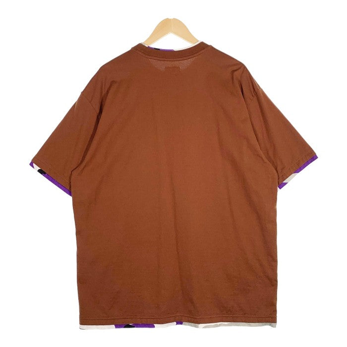 SUPREME シュプリーム 22SS Layered S/S Top レイヤード ショートスリーブトップ Tシャツ ブラウン Size XL 福生店