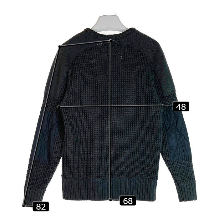 AVIREX アヴィレックス WAPPEN COTTON KNITS 肉厚コットンニット 6194017 チャコール sizeM 瑞穂店