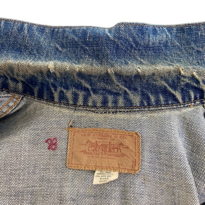 LEVI’S リーバイス 60’s~70’s ボタン裏524 3rd デニムジャケット インディゴ size- 瑞穂店