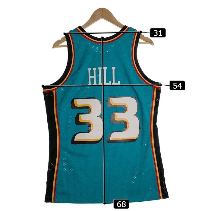 mitchell&ness ミッチェルアンドネス NBA PISTONS GRANT HILL ピストンズ グラントヒル ゲームシャツ ユニフォーム Size M 福生店