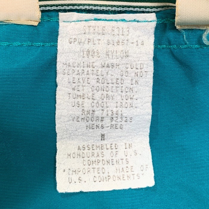 US古着 80's L.L.Bean エルエルビーン ナイロン アノラック パーカー エメラルドグリーン Size M 福生店