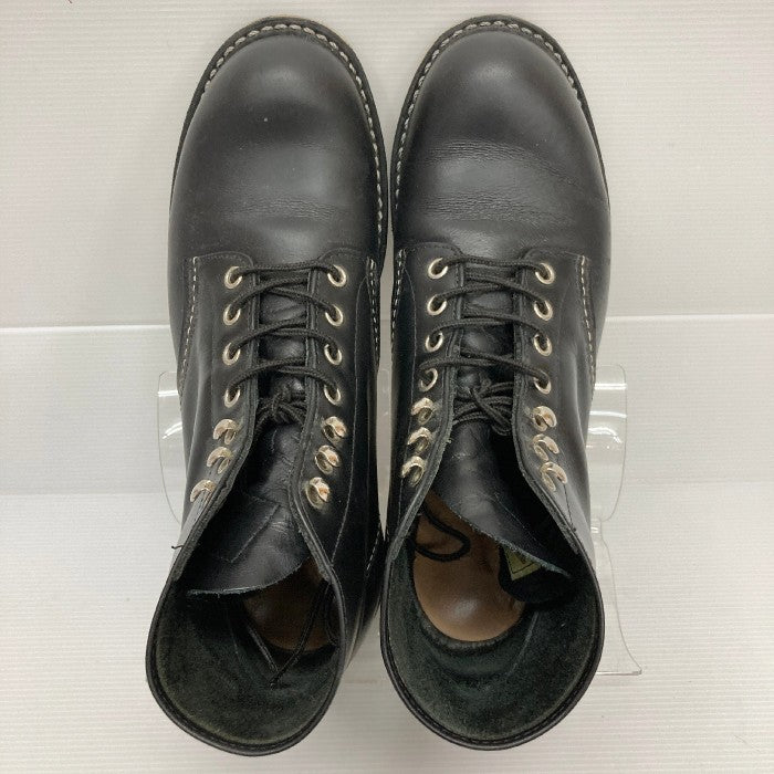 REDWING レッドウイング 8165 アイリッシュセッター 犬タグ復刻 プレーントゥ 20年製 ブラック size27cm 瑞穂店