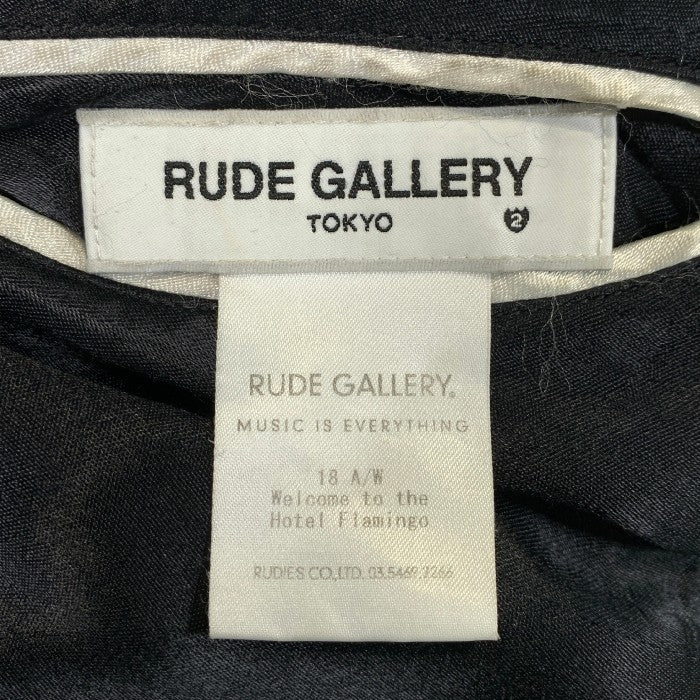 RUDE GALLERY ルードギャラリー 18AW リバーシブルスカジャン マリア 虎 ブラック Size 2 福生店