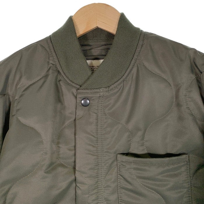 WAIPER ワイパー 米軍 CWU-9/P キルティングライナージャケット セージグリーン Size XL 福生店