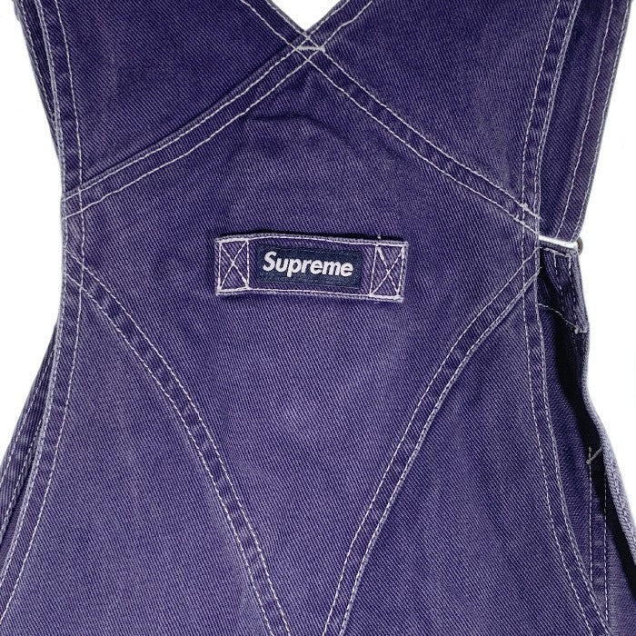 SUPREME シュプリーム 18AW NIKE ナイキ Cotton Twill Overalls コットンツイル オーバーオール ネイビー Size S 福生店