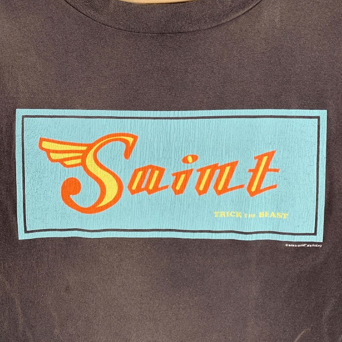 SAINT XXXXXXX セントマイケル 22SS TEE TROMPE LE MND トロンプ プリント Tシャツ Size XL 福生店