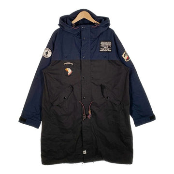 NEIGHBORHOOD ネイバーフッド 18SS M-51 MP/CN-COAT フィッシュテールパーカ ネイビー ブラック Size L 福生店