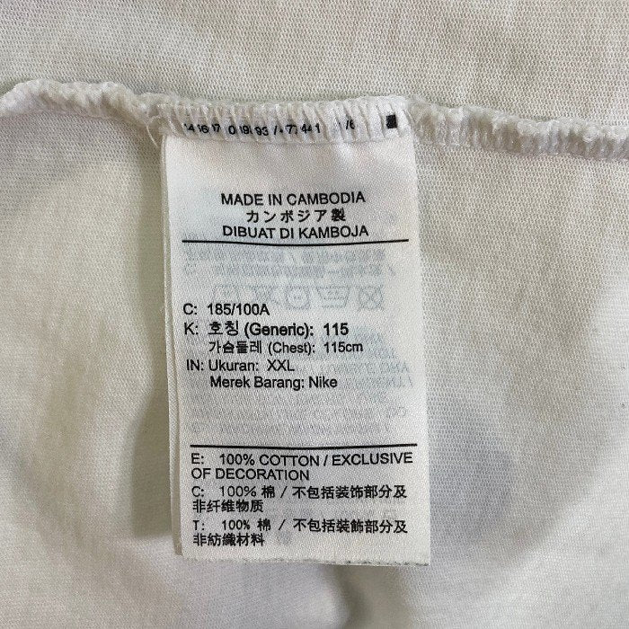 NIKE ナイキ × NOCTA ノクタ DM1724-100 tball T-shirt Tシャツ ホワイト sizeXXL 瑞穂店