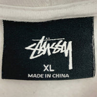 STUSSY ステューシー 20SS Global Design Corp hooded sweat プリントパーカー ホワイト sizeXL 瑞穂店