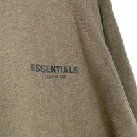 ESSENTIALS エッセンシャルズ プルオーバースウェットパーカー リフレクターロゴ グレー Size XL 福生店