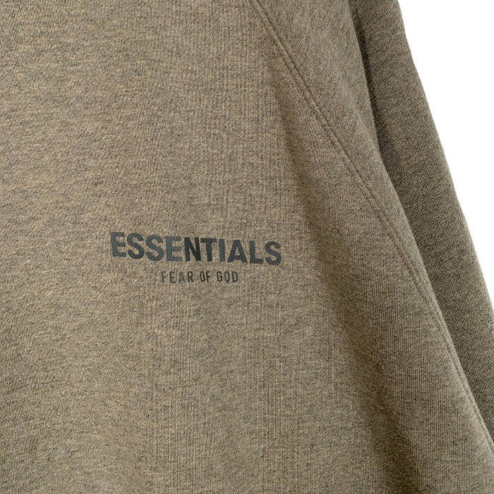 ESSENTIALS エッセンシャルズ プルオーバースウェットパーカー リフレクターロゴ グレー Size XL 福生店