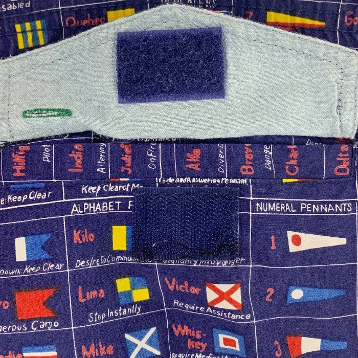 90's TOMMY HILFIGER トミーヒルフィガー 総柄プリント 万国旗 コットン ショートパンツ ネイビー Size XL 福生店