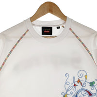 SUPREME シュプリーム 23SS Coogi クージー Raglan S/S Top ラグラン ショートスリーブトップ 刺繡 Tシャツ ホワイト Size XL 福生店