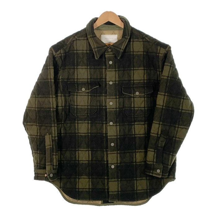 READYMADE レディメイド Blanket Check Shirt ブランケット チェックシャツ RE-WO-KH-00-00-117 Size 1 福生店