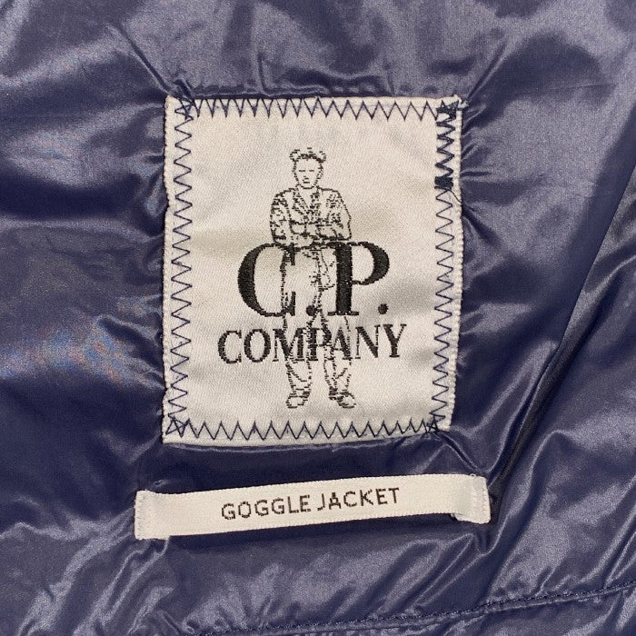 C.P.COMPANY シーピーカンパニー DOWN GOGGLE JACKET ダウン ゴーグルジャケット ネイビー Size 56 福生店