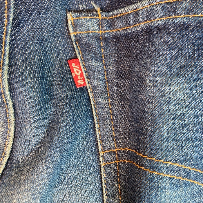 LEVI'S リーバイス 米国製 バレンシア工場 BigE 517-0217 555刻印 デニム パンツ インディゴブルー sizeW33 瑞穂店