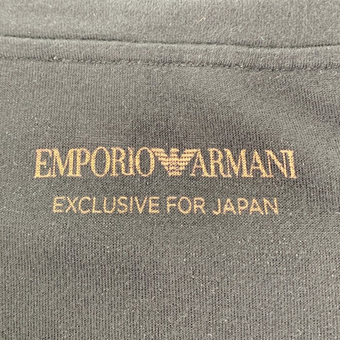 EMPORIO ARMANI エンポリオアルマーニ ジョルジオ フォトTシャツ ブラック Size M 福生店