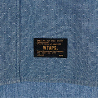 WTAPS ダブルタップス 15AW DOTS L/S SHIRT ボタンダウン シャンブレーシャツ Size M 福生店