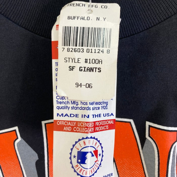 SAN FRANCISCO GIANTS サンフランシスコジャイアンツ MLB 90s プリント Tシャツ USA製 ブラック sizeM 瑞穂店