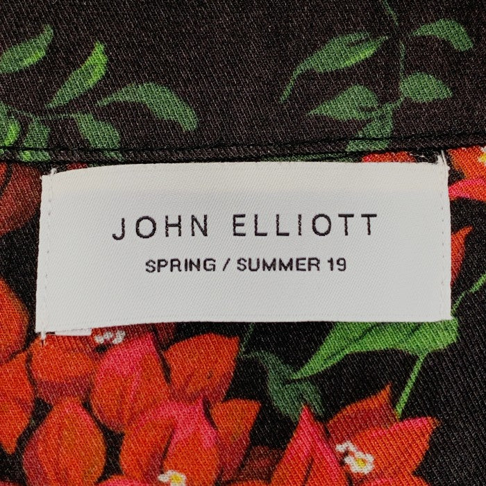 JOHN ELLIOTT ジョンエリオット 19SS オープンカラーシャツ フラワープリント 並行品 Size 3 福生店