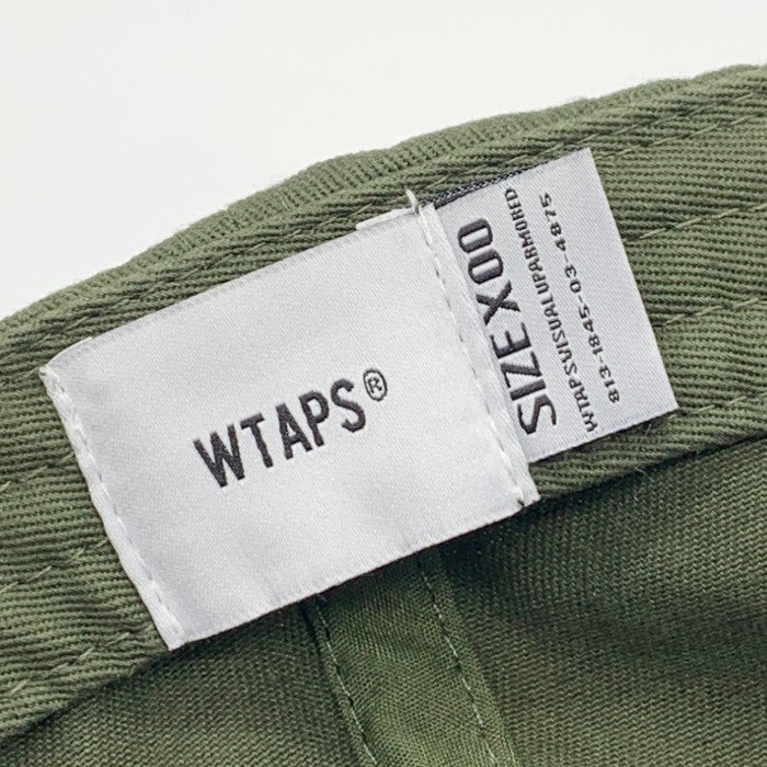 WTAPS ダブルタップス 19SS 6パネルキャップ オリーブ 191HCDT-HT05 Size 00 福生店