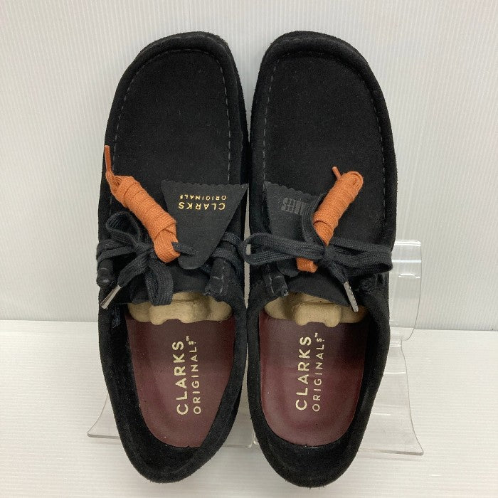 CLARKS クラークス Wallabee ワラビー Black Sde ブラック sizeUK 8・1/2 瑞穂店