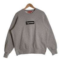 SUPREME シュプリーム 22AW Box Logo Crewneck ボックスロゴクルーネック スウェットトレーナー グレー Size S 福生店