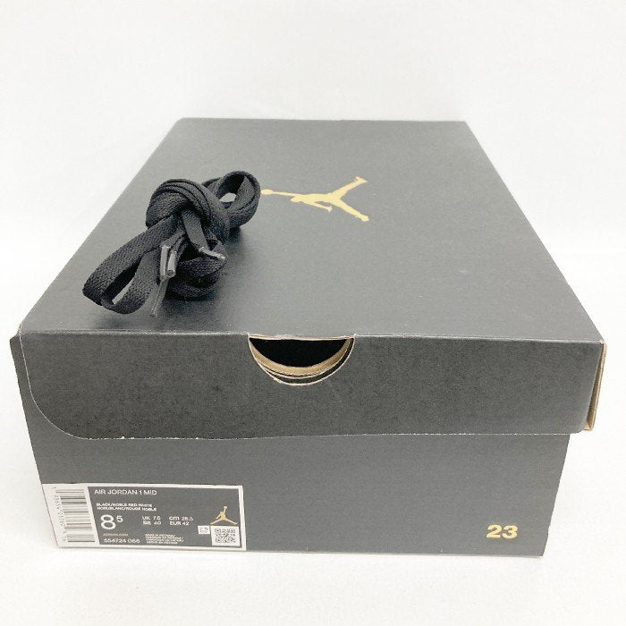 NIKE ナイキ AIR JORDAN 1 MID エアジョーダン1 ミッド ノーブルレッド size26.5cm 瑞穂店