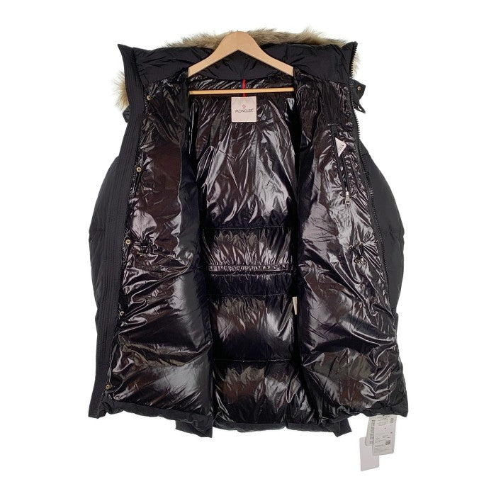 MONCLER モンクレール 20AW QUILLIMADEC ダウンジャケット コート ラクーンファー ブラック Size 3 福生店