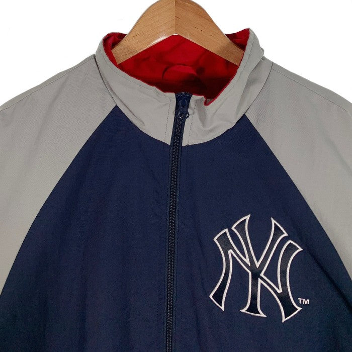 SUPREME シュプリーム 21AW New York Yankees Track Jacket ニューヨークヤンキース トラックジャケット ネイビー グレー Size XL 福生店