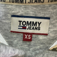 TOMMY JENES トミージーンズ 半袖パーカーワンピース 迷彩ポケット ライトグレー sizeXS 瑞穂店