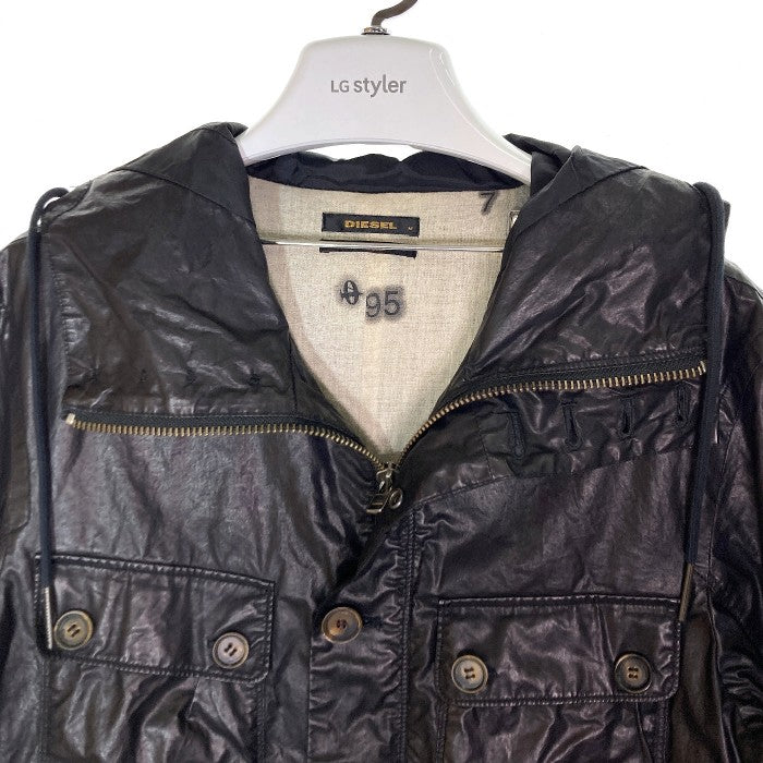 DIESEL ディーゼル Black Gold ブラックゴールド  RN93243 CA25594 ウォッシュ加工ジャケット ブラック sizeM 瑞穂店